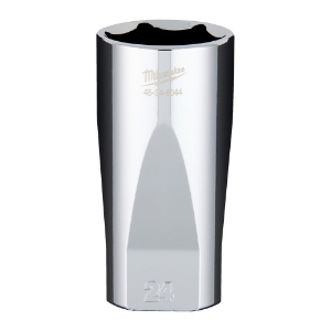 Afbeeldingen van MILWAUKEE® ⅜″ Ratel 3/8 Drive Socket Metric Deep - 24 mm