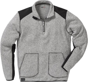Afbeeldingen van FRISTADS Fleece sweatshirt met korte rits 7450 PRKN