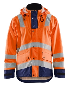 Afbeeldingen van Regenjas High Vis LEVEL 2 XXXL