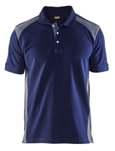 Afbeeldingen van Blåkläder Poloshirt Piqué 3324 Marine Blauw 