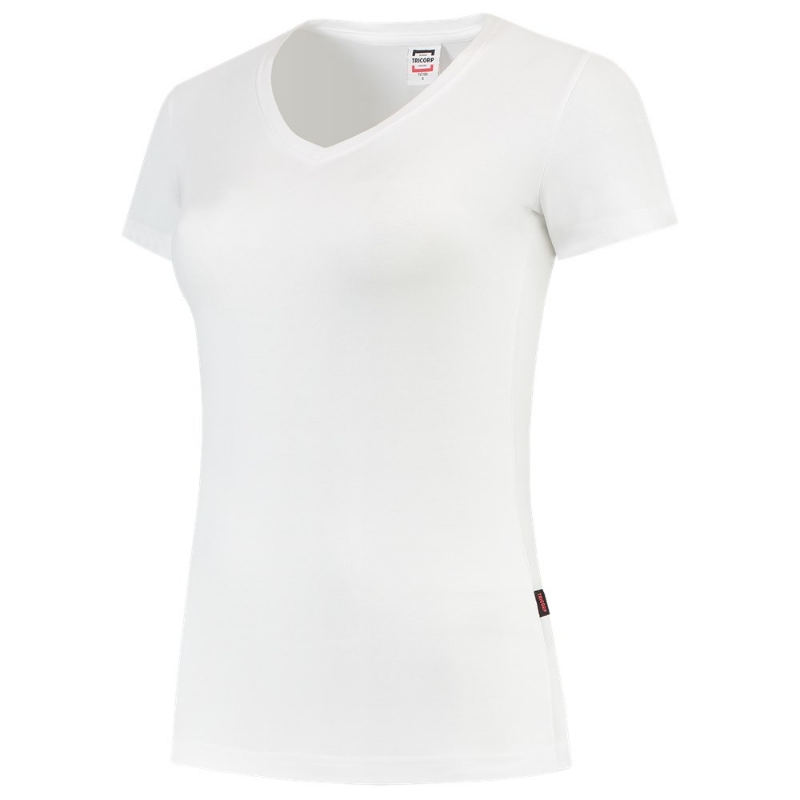Afbeeldingen van TRICORP CASUAL T-shirt V Hals Fitted Dames 101008