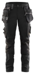 Afbeeldingen van Blåkläder/Dames werkbroek met stretch/7115/Zwart/D19