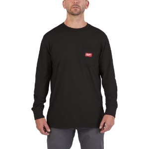 Afbeeldingen van MILWAUKEE® Werk T-shirt long sleeve WT LS BL L