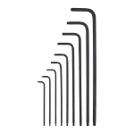 Afbeeldingen van Inbussleutel set Torx kogelkop (9-delig)