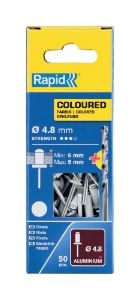 Afbeeldingen van Rapid Blindklinknagels Gekleurd