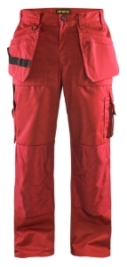 Afbeeldingen van Blåkläder Werkbroek 1530 Rood C156