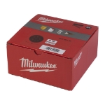 Afbeeldingen van MILWAUKEE® Schuurpapier voor vlakschuurmachines ⌀125 & 150 mm 125 mm H&L GR 60 - 50 pc