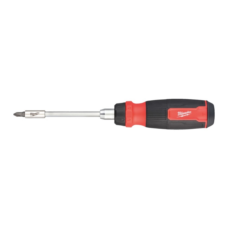 Afbeeldingen van MILWAUKEE® Schroevendraaier multi-Bit 14 in 1 ratelend 14 in 1 Ratchet Multi-Bit Screwdriver