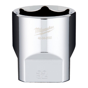Afbeeldingen van MILWAUKEE® Dop 1/2˝ FOUR FLAT™ 1/2 Drive Socket Metric Standard - 32 mm