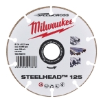Afbeeldingen van MILWAUKEE® Doorslijpschijf Speedcross STEELHEAD Steelhead 125 mm - 1 pc