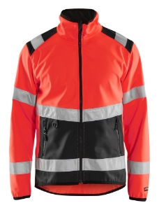 Afbeeldingen van Softshell jack High Vis XXXL