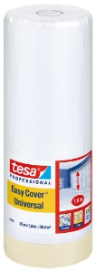 Afbeeldingen van tesa® 2-in-1: Maskeringsfolie met maskeringstape 4368