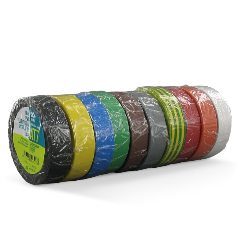 Afbeeldingen van Van Duinen TechnoTape Isolatietape AT7-Rainbow AT-7 Rainbowset