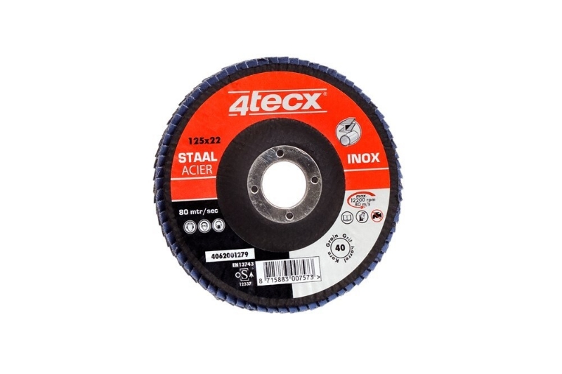 Afbeeldingen van 4tecx® Vlaklamellenschijf