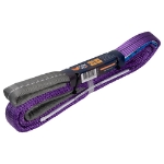 Afbeeldingen van Konvox Hijsband met lussen violet 1 ton 2m