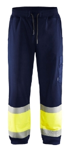 Afbeeldingen van Sweatpants High Vis XXXL Marine/High Vis Geel