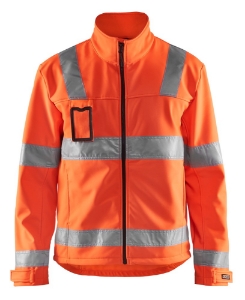 Afbeeldingen van Softshell Jack High Vis XXXL