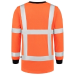 Afbeeldingen van TRICORP SAFETY T-shirt RWS Birdseye Lange Mouw 103002