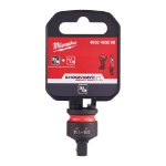 Afbeeldingen van MILWAUKEE® ⅜˝ slagvaste doppen - adapters Impact socket adaptor 3/8" to 1/4"-1pc