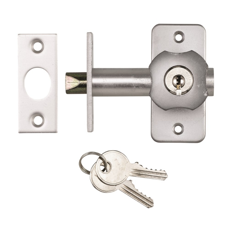 Afbeeldingen van AXA Inboorgrendel DM50 + sluitplaat, afsluitbaar