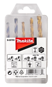Afbeeldingen van Makita D-20769 Boorset 5-delig hout/metaal