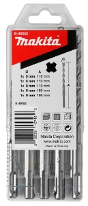 Afbeeldingen van Makita B-49052 P2S: Betonboorset 5-delig