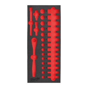 Afbeeldingen van MILWAUKEE® Lege foam inlays voor stalen gereedschapswagens