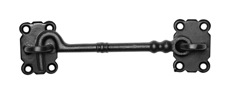 Afbeeldingen van KP1011 kajuithaak Smeedijzer zwart 102 mm