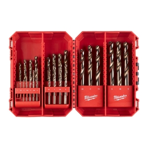 Afbeeldingen van MILWAUKEE® Metaalboor HSS DIN 338 Cobalt HSS-G Cobalt Set - 25 pc