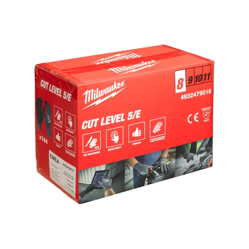 Afbeeldingen van MILWAUKEE® Cut E Handschoenen Bulk Cut E Handschoenen - 8/M - 144pc