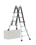 Afbeeldingen van Altrex Aluminium telescopische vouwladder Varitrex Tele PRO+