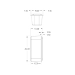 Afbeeldingen van Mauer 145 D+N/BAD sl.pl. met magneet zwart