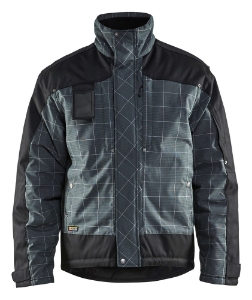 Afbeeldingen van Blåkläder winterjas 4845 Grijs Zwart S