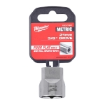 Afbeeldingen van MILWAUKEE® Dop 3/8˝ FOUR FLAT™ 3/8 Drive Socket Metric Standard - 21 mm