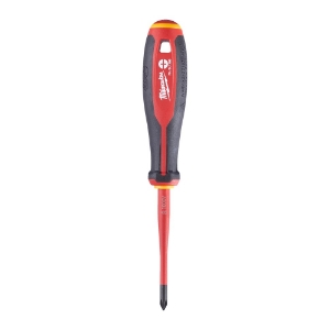 Afbeeldingen van MILWAUKEE® Schroevendraaier VDE Tri-lobe PH/S L1 X80 Tri-Lobe VDE Screwdriver PH/S L1 x80