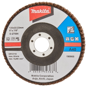 Afbeeldingen van Makita D-27084 Lamellenschuurschijf 125mm A40