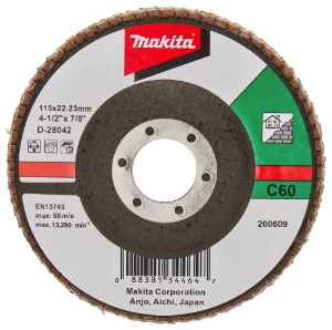 Afbeeldingen van Makita D-28042 Lamellenschuurschijf 115mm C60