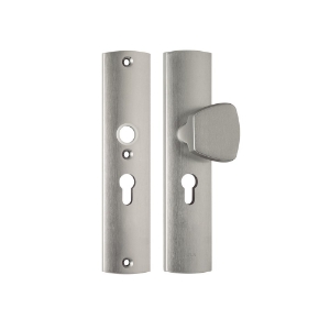 Afbeeldingen van AXA Veiligheidsbeslag Curve S-knop PC55