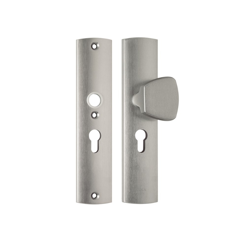 Afbeeldingen van AXA Veiligheidsbeslag Curve S-knop PC55