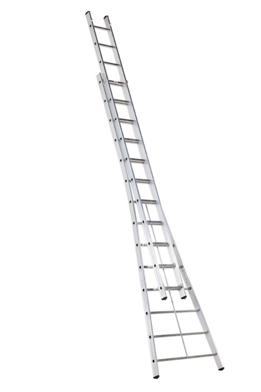 Afbeeldingen van Altrex Aluminium ladder - 2-delige opsteekladder Kibo