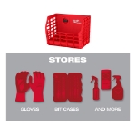 Afbeeldingen van MILWAUKEE® PACKOUT™ Houders Packout Wire Basket​