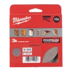 Afbeeldingen van MILWAUKEE® Schuurgaas voor excentrische schuurmachines Mesh 125 mm H&L GR 240 - 10 pc