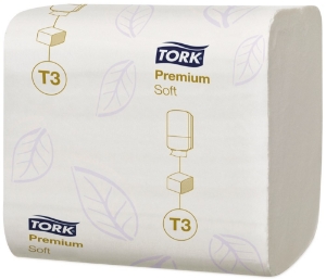 Afbeeldingen van SCA Tork Soft Folded toiletpapier 114273
