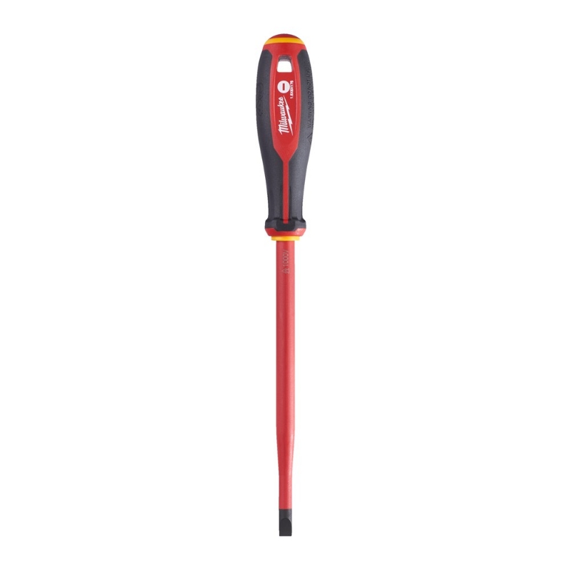 Afbeeldingen van MILWAUKEE® Tri-Lobe VDE schroevendraaier - sleuf Tri-Lobe VDE Screwdriver - Slotted 1.6 x 8 x 175