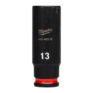 Afbeeldingen van MILWAUKEE® Slagdop 1/4 lang 13 mm 1/4" impact socket deep - 1 pc