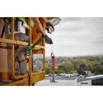 Afbeeldingen van 2.2 kg Quick-Connect intrekbare lanyard - 1 s