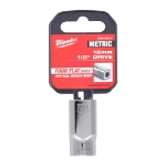 Afbeeldingen van MILWAUKEE® Dop 1/2˝ FOUR FLAT™ 1/2 Drive Socket Metric Standard - 12 mm