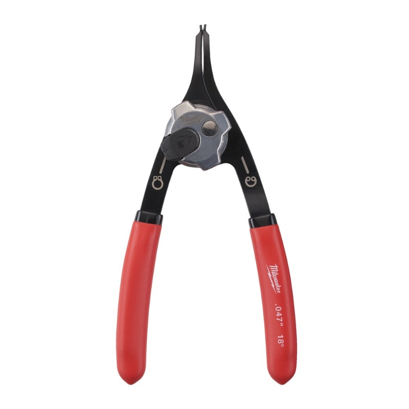 Afbeeldingen van MILWAUKEE® Middelgrote borgveertang recht Medium Circlip Plier - Straight