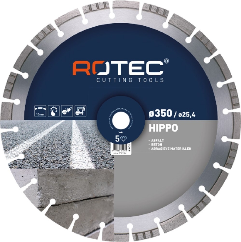 Afbeeldingen van Diamantzaagblad 'HIPPO 5', ø450x3,6x25,4mm