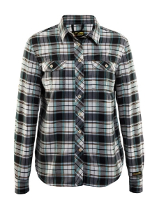 Afbeeldingen van Dames overhemd flanel S